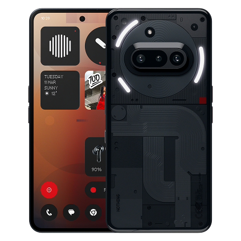 Nothing Nothing Phone (3a) 5G išmanusis telefonas 8+128 GB Black 1 img.