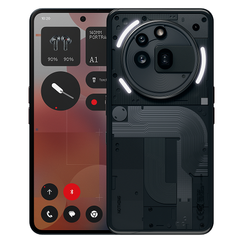  Nothing Phone (3a) Pro 5G išmanusis telefonas 12+256 GB Black 1 img.
