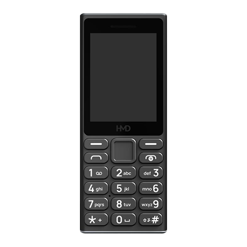 HMD 105 4G mygtukinis telefonas Black 2 img.