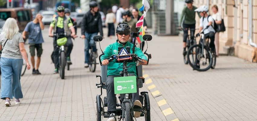 Daugiau kaip 3000 km per 40 dienų – negalią turintis rekordininkas G. Markevičius finišavo Klaipėdoje | BITĖ