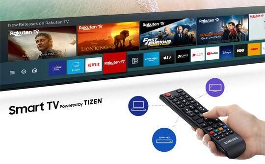 Samsung 43" UHD 4K Smart TV TU7072 (UE50TU7072UXXH) | BITĖ