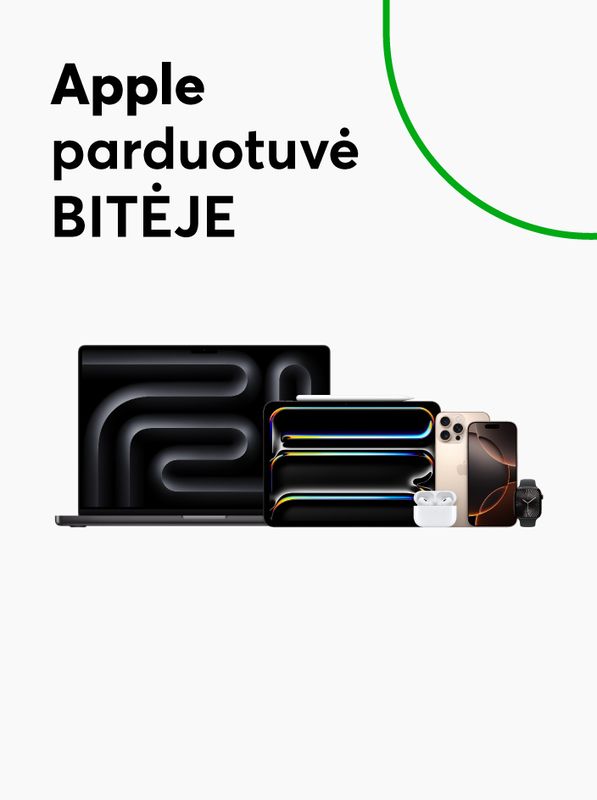 Apple parduotuvė BITĖJE