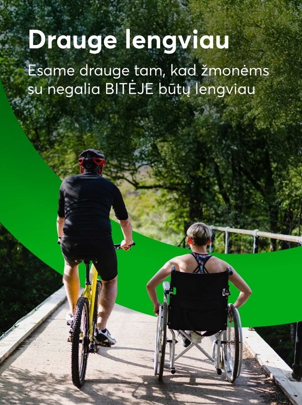 Drauge lengviau - BITĖ