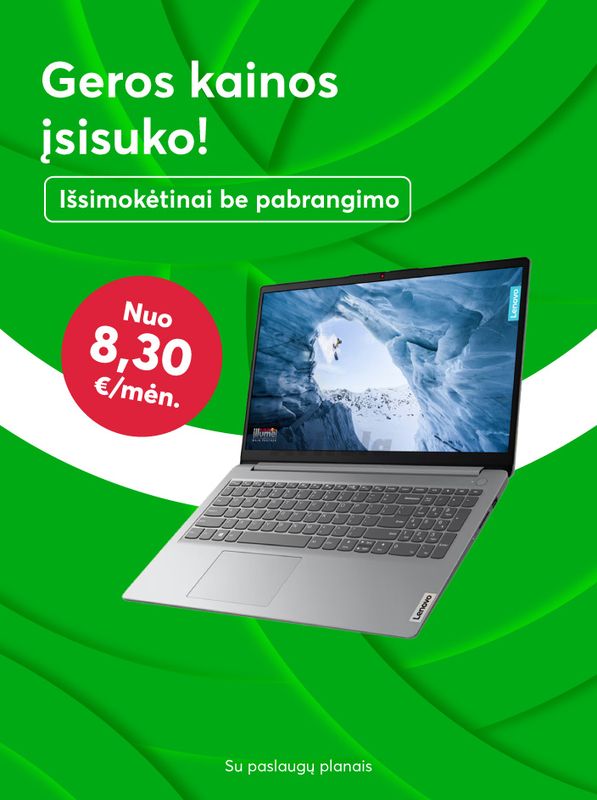 Geros kainos įsisuko! Lenovo IdeaPad