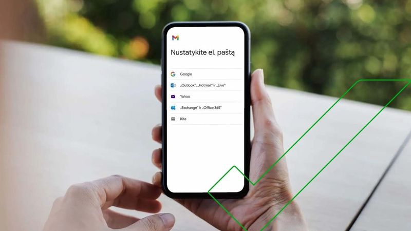 Kaip prijungti el. paštą „iPhone“ telefonuose?