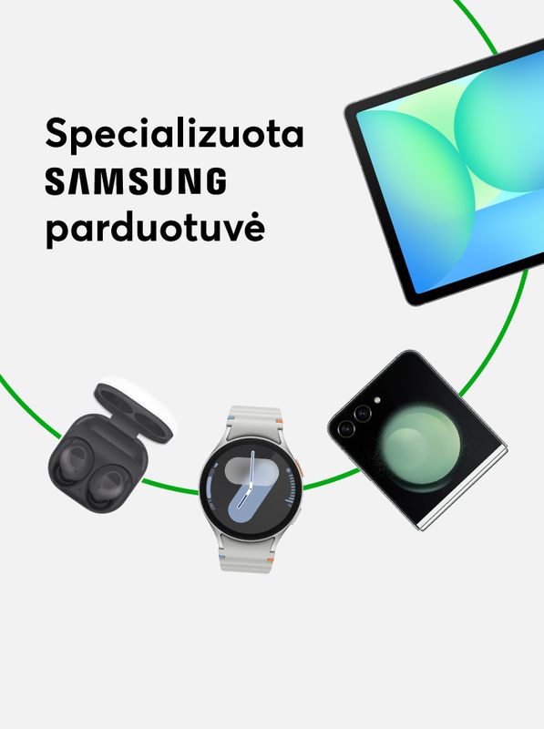 Specilizuota Samsung parduotuvė