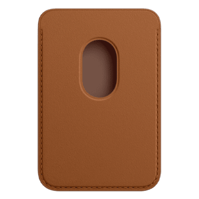 Apple iPhone Leather Wallet with MagSafe Saddle Brown | BITĖ