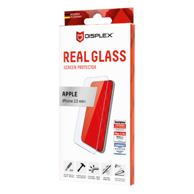 Apple iPhone 13 mini Real 2D Screen Glass By Displex Transparent | BITĖ