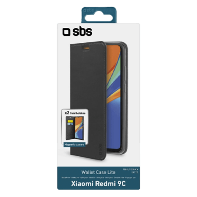 Xiaomi Redmi 9C Wallet Case By SBS | BITĖ