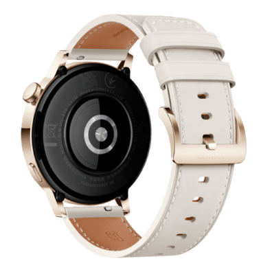 Huawei Watch GT3 42mm White Leather Strap | BITĖ