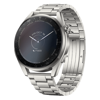 Huawei Watch 3 Pro LTE Titanium Gray with Titanium Strap | BITĖ