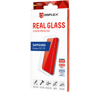 Samsung Galaxy S21 FE Real 2D Glass By Displex Transparent | BITĖ