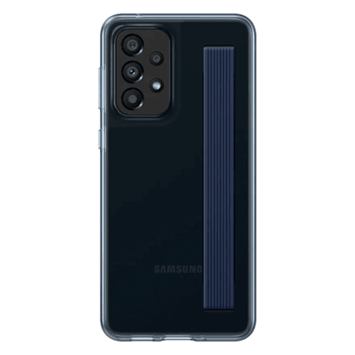 Samsung Galaxy A33 5G Silicone Cover with Slim Strap Black | BITĖ