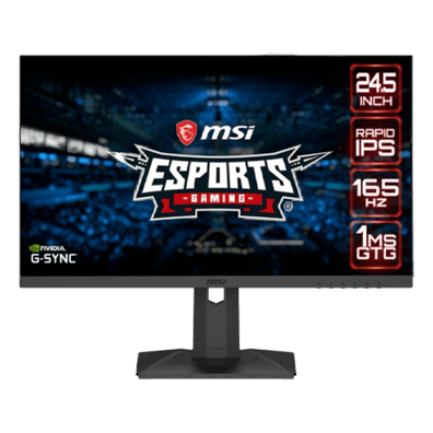 MSI Optix G251PF 24.5" Gaming Monitor Black (OPTIXG251PF) | BITĖ