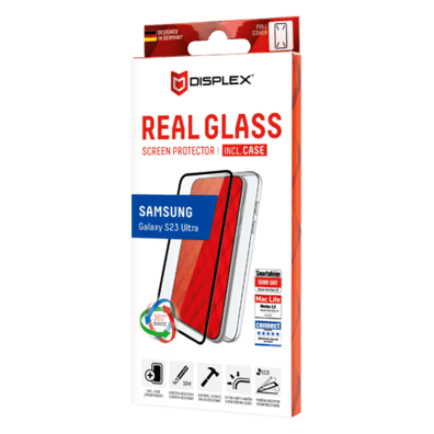 	Samsung Galaxy S23 Ultra FC ProTouch 3D Glass + Case By Displex Black | BITĖ