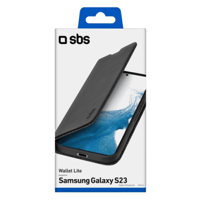 Samsung Galaxy S23 Wallet Lite Case By SBS Black | BITĖ 2