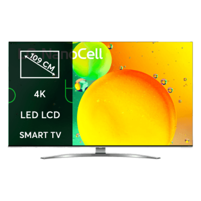 LG 43" NanoCell 4K UHD Smart TV 43NANO783QA | BITĖ 1