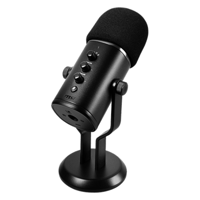 MSI Streaming Microphone Immerse GV60 Black | BITĖ