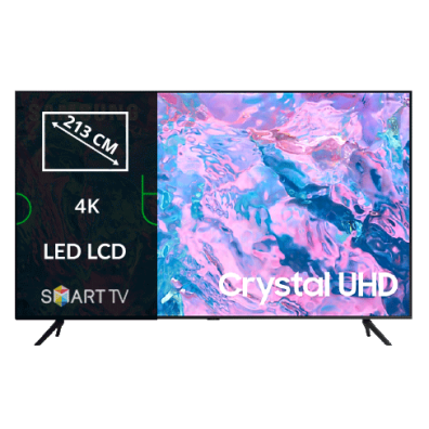 Samsung 85" LED 4K UHD Smart TV UE85CU7102KXXH | BITĖ 1