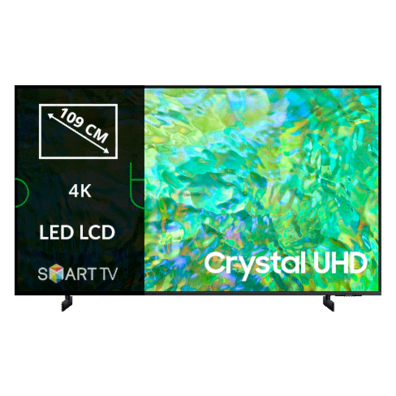 Samsung 43" Crystal 4K UHD Smart TV UE43CU8072UXXH | BITĖ