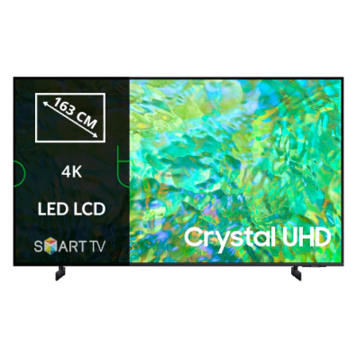 Samsung 65" Crystal 4K UHD Smart TV UE65CU8072UXXH | BITĖ