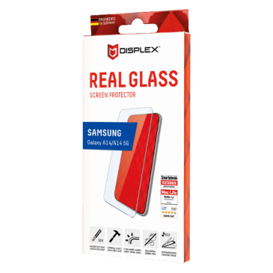 Samsung Galaxy A14/14 5G Real 2D Glass By Displex Transparent | BITĖ