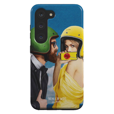 HAPPY365 Samsung Galaxy S23 Ultra Cover First Kiss Is The Sweetest	| BITĖ 1