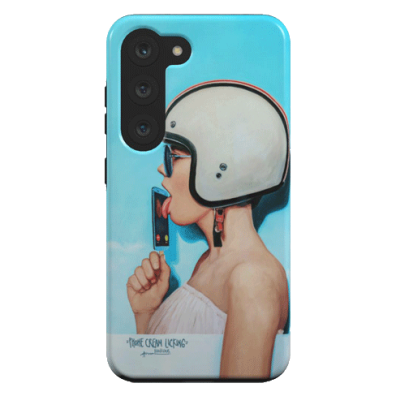 HAPPY365 Samsung A54 Cover Phone Cream Licking | BITĖ 1