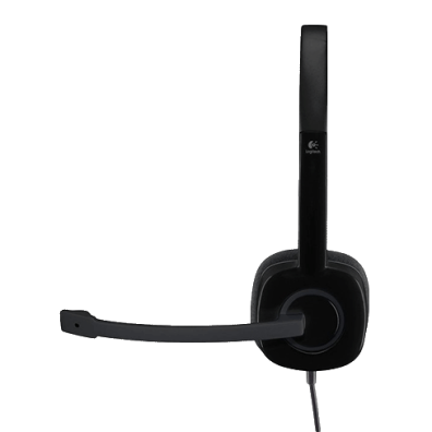 Logitech H151 Stereo Headset Black (981-000589) | BITĖ 2
