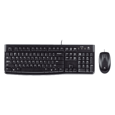 Logitech MK120 RUS Destktop Keyboard Black (920-002561) | BITĖ 1