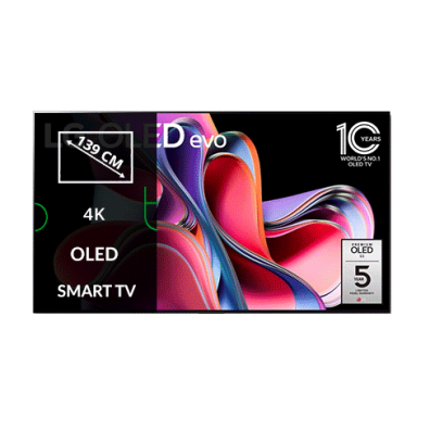 LG 55" 4K UHD OLED evo G3 Smart TV 2023 OLED55G33LA	| BITĖ 1