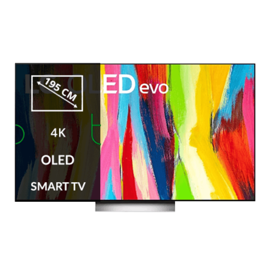 LG 77" 4K OLED Smart TV OLED77C22LB | BITĖ