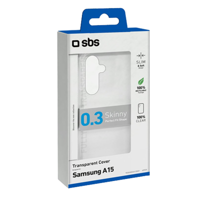 Samsung Galaxy A15 5G Skinny Cover By SBS Transparent | BITĖ