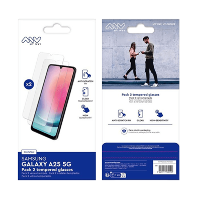 Samsung Galaxy A25 5G/A24 Pack 2 Tempered Glass By My Way | BITĖ