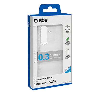 Samsung Galaxy S24+ Skinny Cover By SBS Transparent | BITĖ