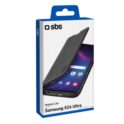 Samsung Galaxy S24 Ultra Wallet Lite Case By SBS Black | BITĖ