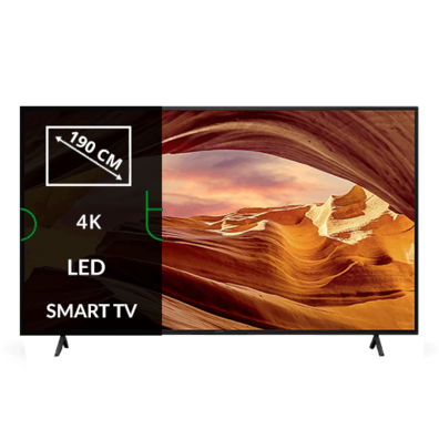 Sony 75" LCD 4K Smart TV KD75X75W | BITĖ 1