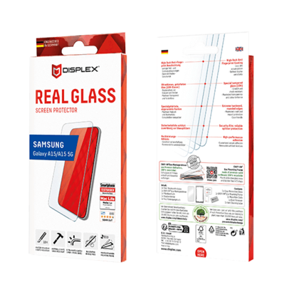 Samsung Galaxy A15/15 5G Real 2D Glass By Displex | BITĖ 1
