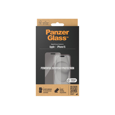 Apple iPhone 15 Classic Fit Glass by PanzerGlass | BITĖ 2
