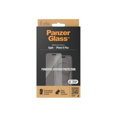 Apple iPhone 15 Plus Classic Fit Glass by PanzerGlass | BITĖ 2