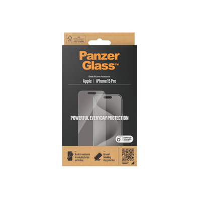 Apple iPhone 15 Pro Classic Fit Glass by PanzerGlass | BITĖ 2