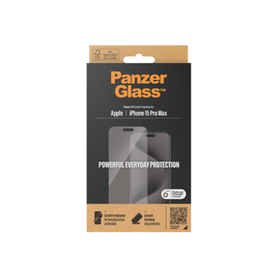 Apple iPhone 15 Pro Max Classic Fit Glass by PanzerGlass | BITĖ 2