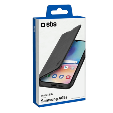 Samsung Galaxy A05s Wallet Lite Case Black	| BITĖ 2