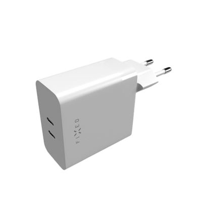 Dual USB-C Mains Charger PD 65W By Fixed | BITĖ 1