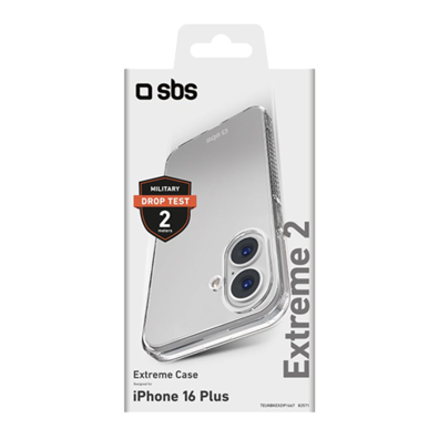 Apple iPhone 16 Plus Extreme X2 Cover By SBS Transparent | BITĖ 1