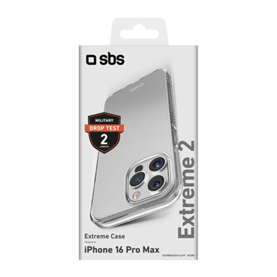 Apple iPhone 16 Pro Max Extreme X2 Cover By SBS Transparent | BITĖ 1