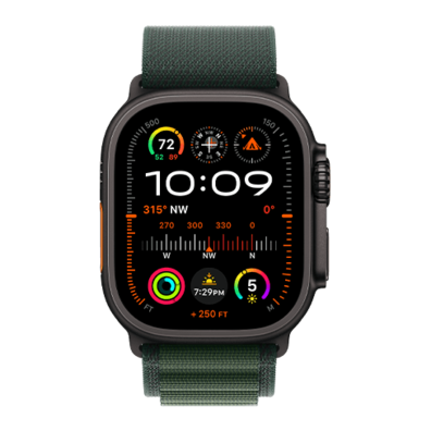 Apple Watch Ultra 2 GPS+LTE 49mm Natural Titanium Case | BITĖ 1