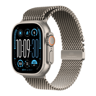 Apple Watch Ultra 2 GPS+LTE 49mm Natural Titanium Case | BITĖ 2