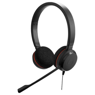 Jabra Evolve 20 MS Stereo USB Headband Black (4999-823-109) | BITĖ 1