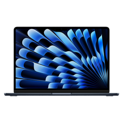 MacBook Air 15” (2024) Apple M3 8C CPU, 10C GPU/16GB/256GB SSD/Midnight/INT (MC9G4ZE/A) | BITĖ 1